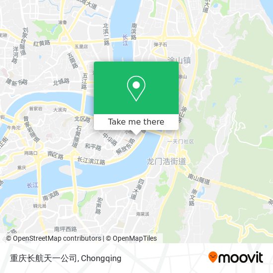 重庆长航天一公司 map