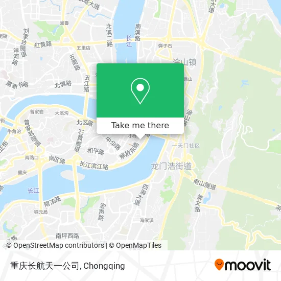 重庆长航天一公司 map
