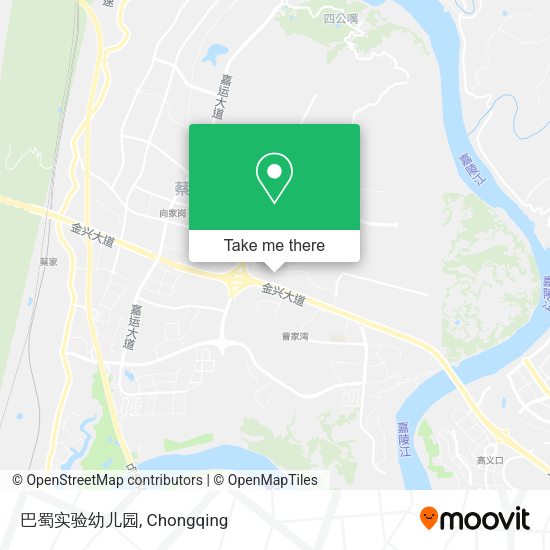 巴蜀实验幼儿园 map