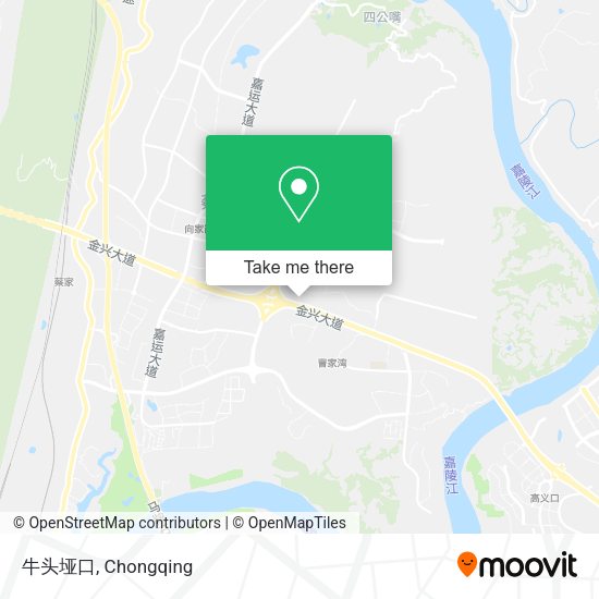 牛头垭口 map
