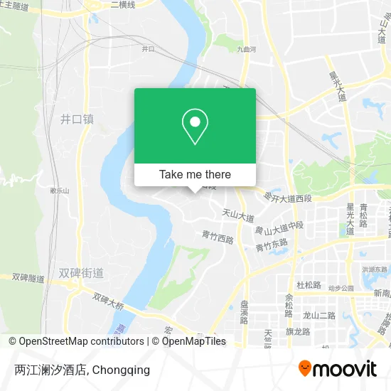 两江澜汐酒店 map