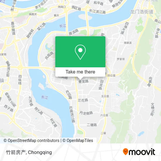 竹箭房产 map