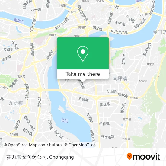 赛力君安医药公司 map