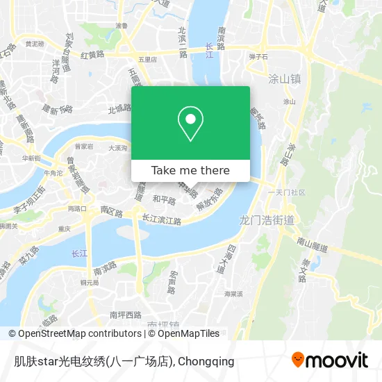 肌肤star光电纹绣(八一广场店) map