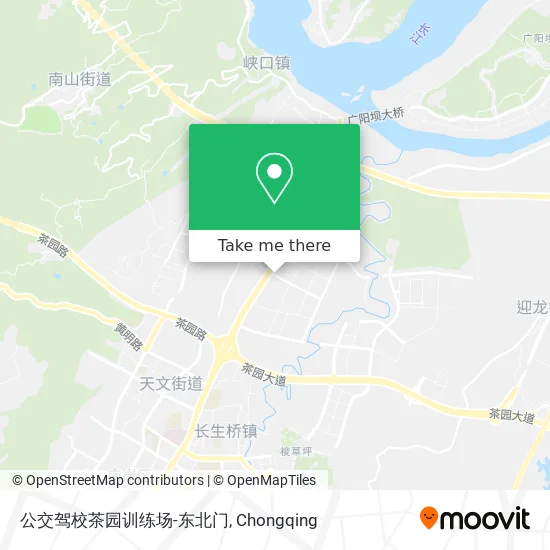公交驾校茶园训练场-东北门 map