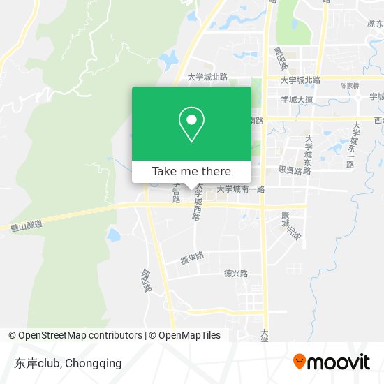 东岸club map