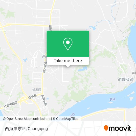 西海岸东区 map