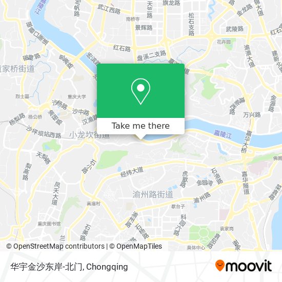 华宇金沙东岸-北门 map
