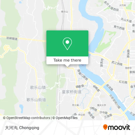 大河沟 map