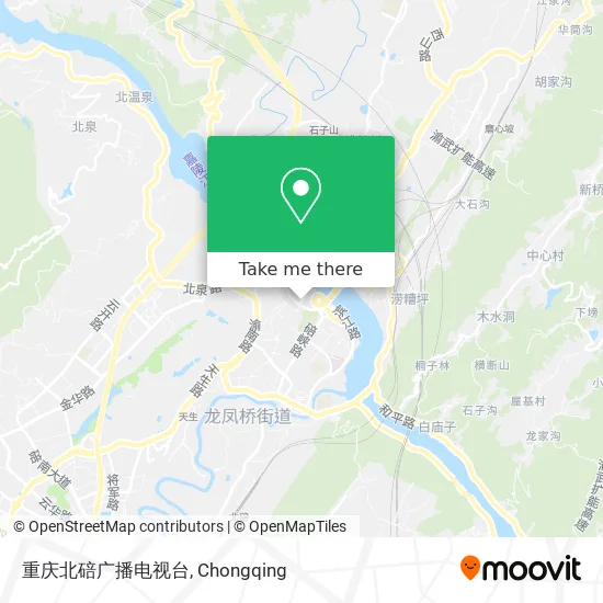 重庆北碚广播电视台 map