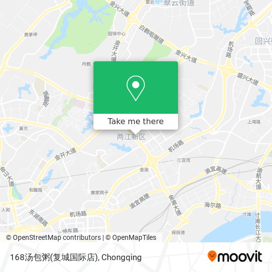 168汤包粥(复城国际店) map