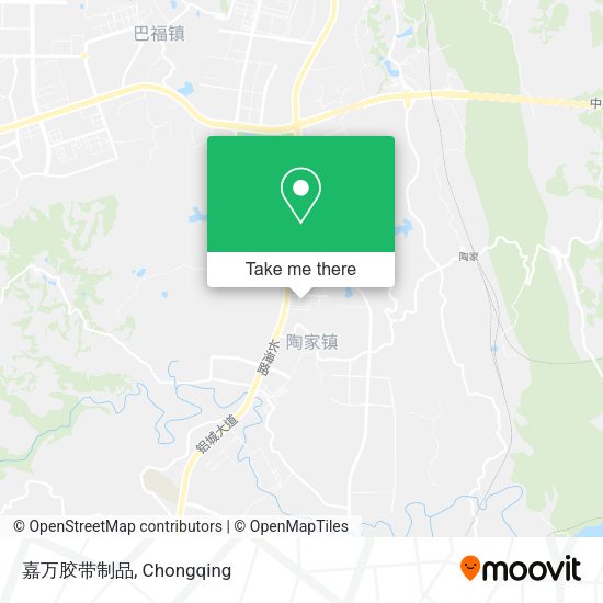 嘉万胶带制品 map