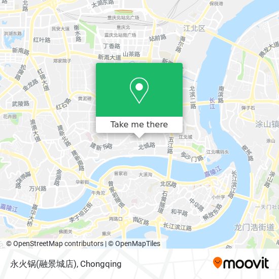 永火锅(融景城店) map