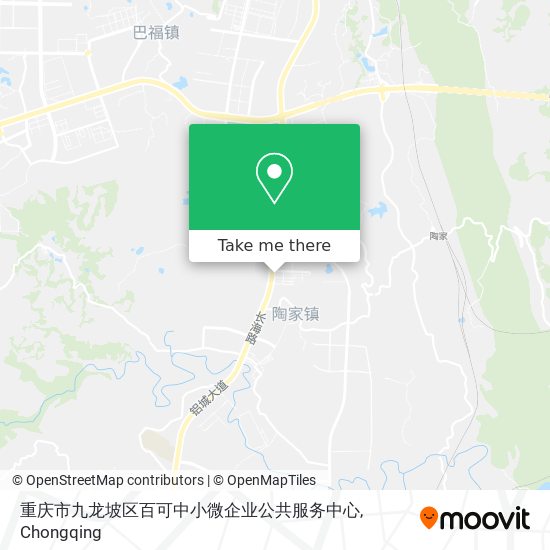 重庆市九龙坡区百可中小微企业公共服务中心 map