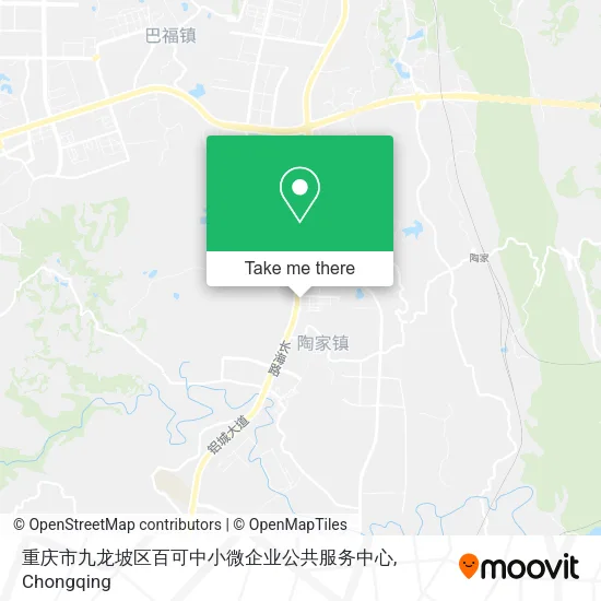 重庆市九龙坡区百可中小微企业公共服务中心 map