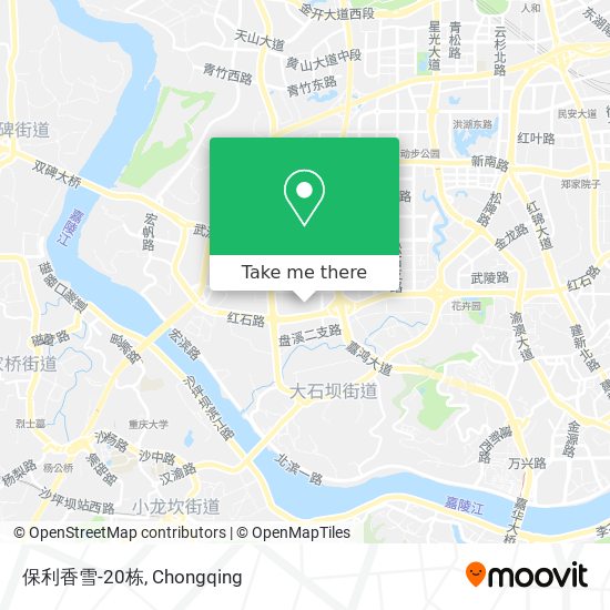 保利香雪-20栋 map