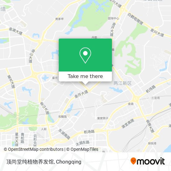 顶尚堂纯植物养发馆 map
