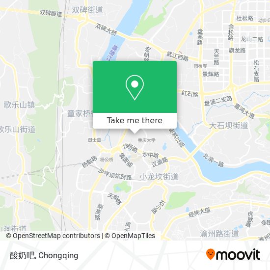 酸奶吧 map