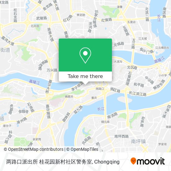两路口派出所 桂花园新村社区警务室 map