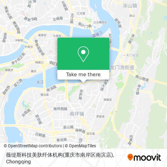 薇缇斯科技美肤纤体机构(重庆市南岸区南滨店) map