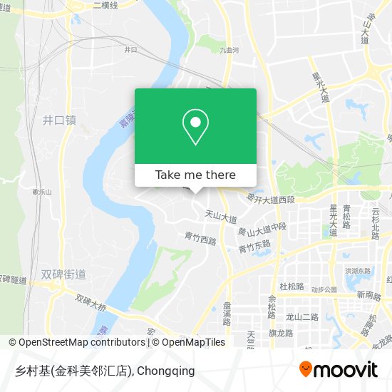 乡村基(金科美邻汇店) map