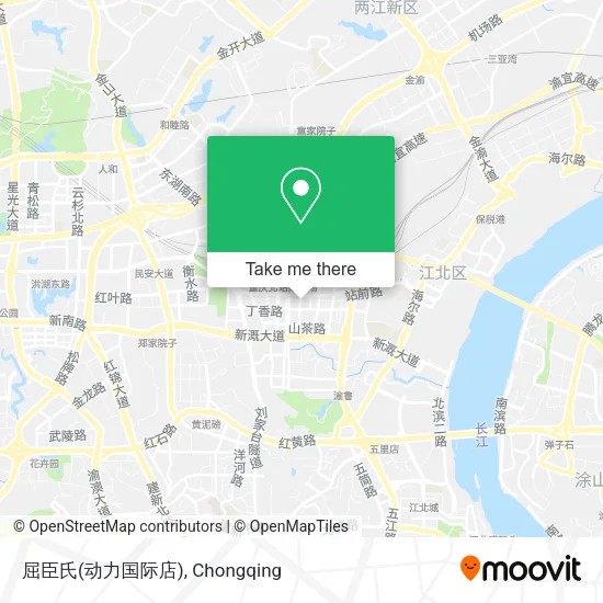 屈臣氏(动力国际店) map