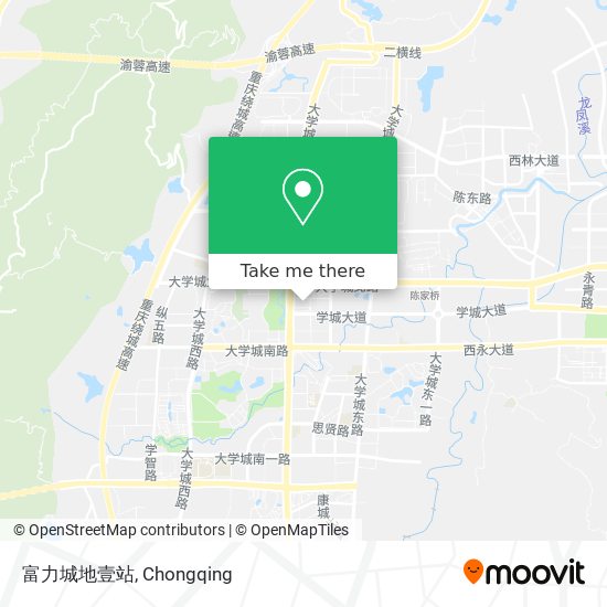 富力城地壹站 map