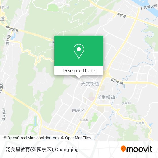 泛美星教育(茶园校区) map