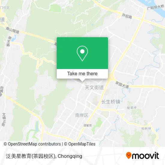 泛美星教育(茶园校区) map