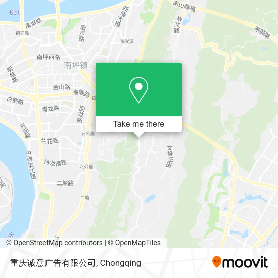重庆诚意广告有限公司 map