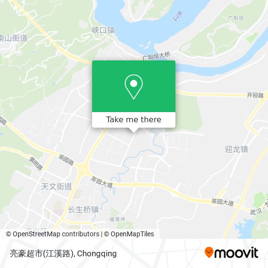 亮豪超市(江溪路) map