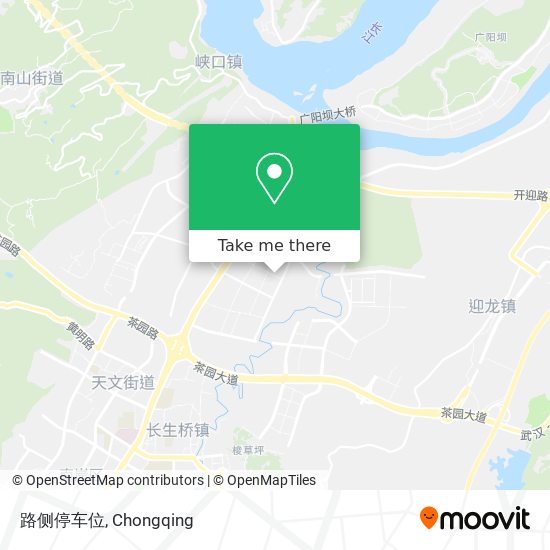 路侧停车位 map