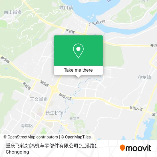 重庆飞轮如鸿机车零部件有限公司(江溪路) map