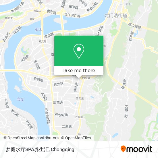 梦庭水疗SPA养生汇 map