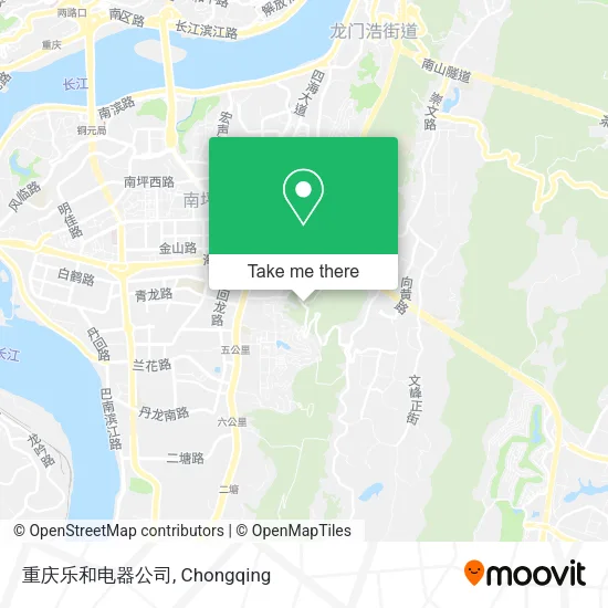 重庆乐和电器公司 map