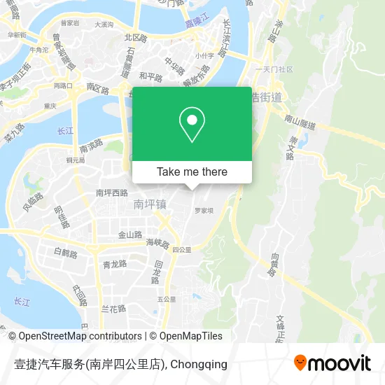 壹捷汽车服务(南岸四公里店) map