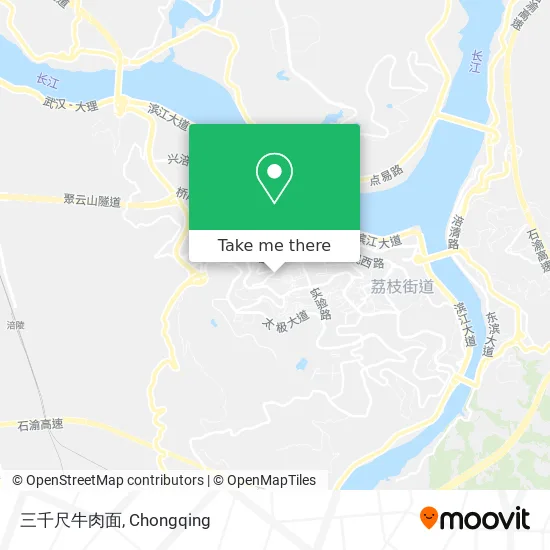 三千尺牛肉面 map