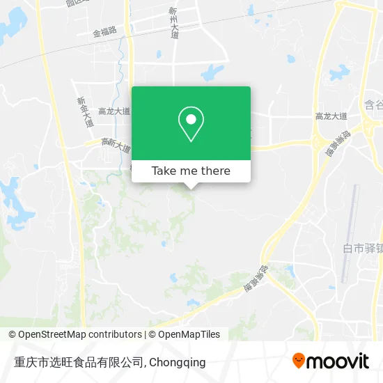 重庆市选旺食品有限公司 map