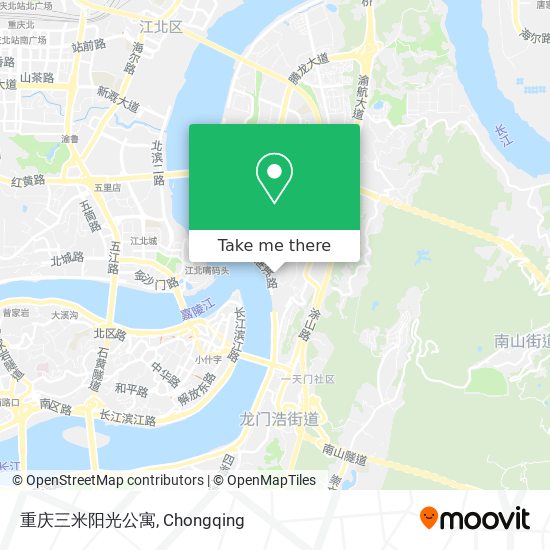 重庆三米阳光公寓 map
