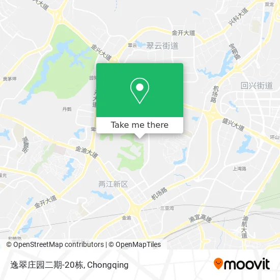 逸翠庄园二期-20栋 map