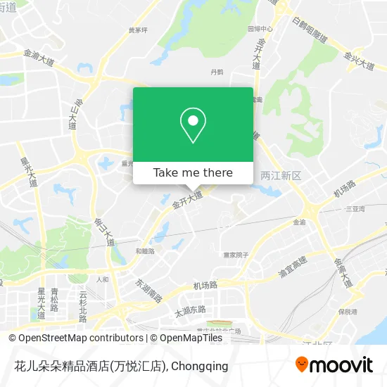花儿朵朵精品酒店(万悦汇店) map