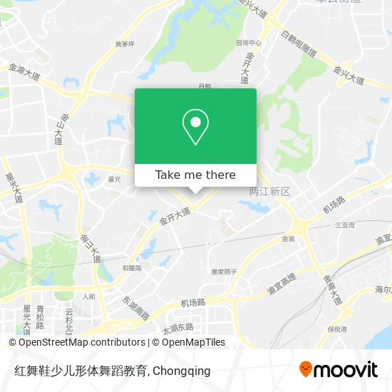 红舞鞋少儿形体舞蹈教育 map