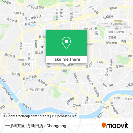 一棵树茶园(育新街店) map