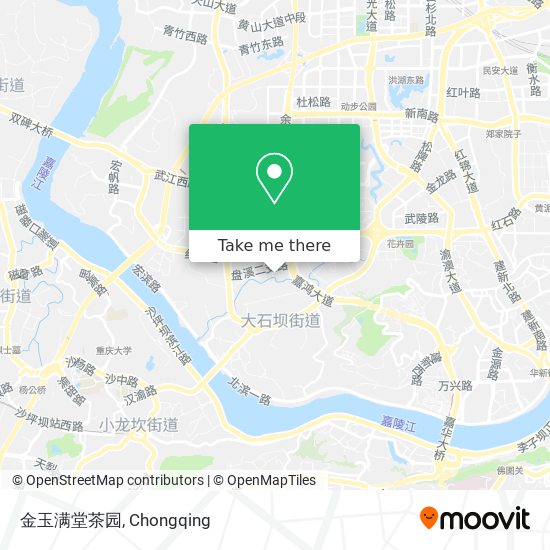 金玉满堂茶园 map