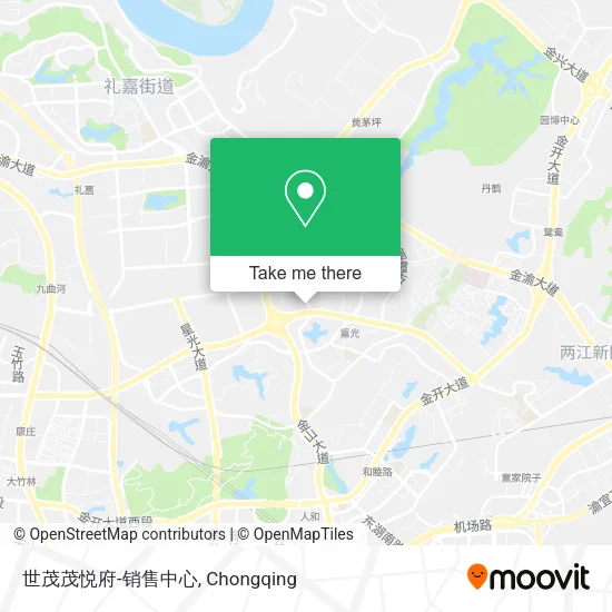 世茂茂悦府-销售中心 map