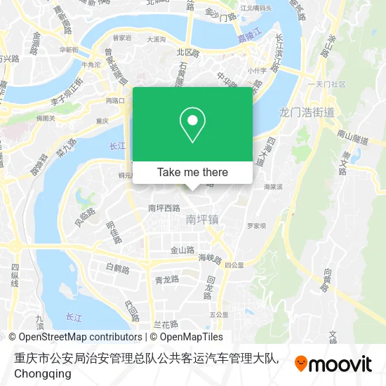 重庆市公安局治安管理总队公共客运汽车管理大队 map