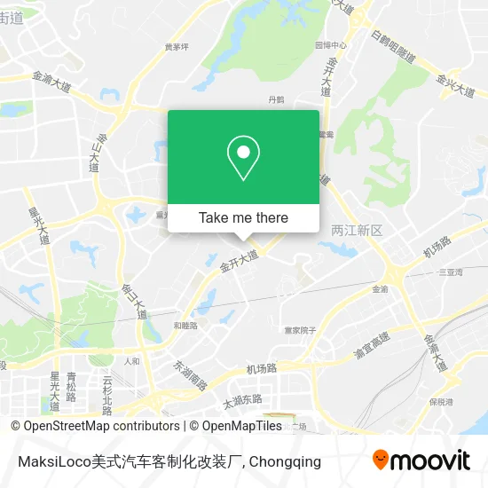 MaksiLoco美式汽车客制化改装厂 map