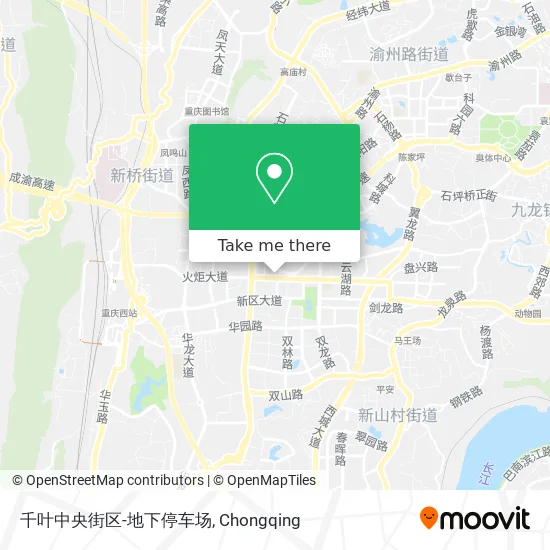千叶中央街区-地下停车场 map