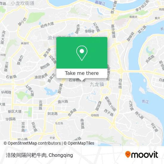 涪陵间隔问耙牛肉 map