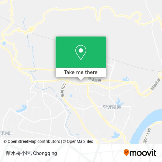 踏水桥小区 map